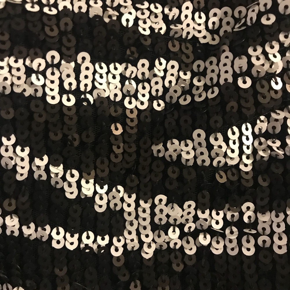 Twelve by Twelve Sequined Mini Skirt - Picture 3 of 3